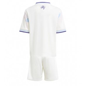 Aston Villa Tredjetrøje Børn 2025-26 Kortærmet (+ Korte bukser)